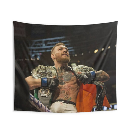 Connor McGregor Double Champ - Fighting Icons Flag