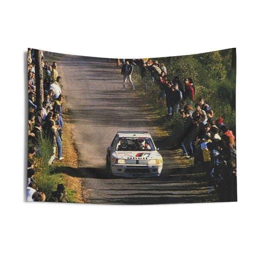 Peugeot 205 T16 - Group B Rally Flag